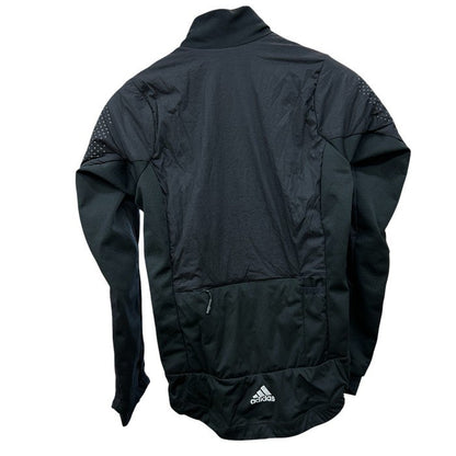 未使用品 adidas アディダス サイクル ジャケット A08480 ブラック S メンズ トップス 長袖 自転車 スポーツ 中古 W４