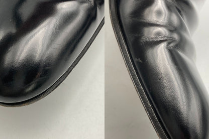 LOUIS VUITTON ルイヴィトン ダミエ ドレスシューズ サイズ7M メンズ 中古 D4