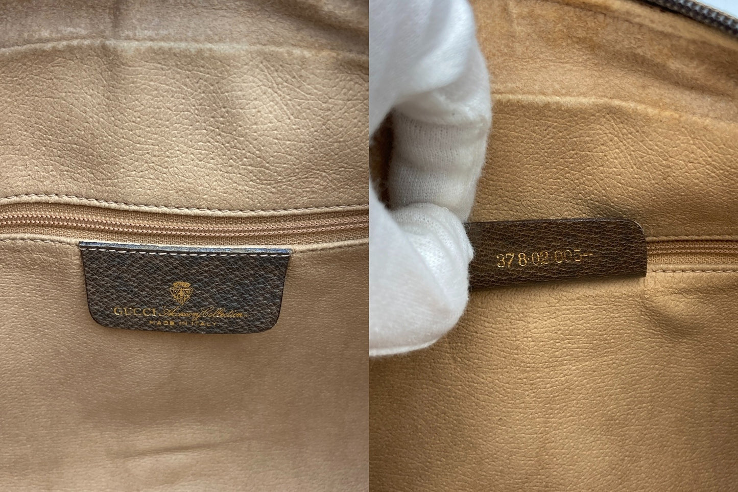 GUCCI オールドグッチ GGスプリーム シェリーライン ショルダーバッグ 中古 D4