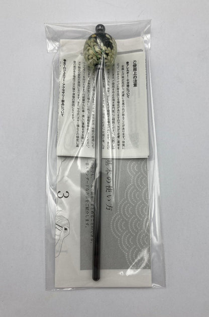 かんざし屋 wargo The Ichi とんぼ玉かんざし かんざし袋 セット 中古 D4