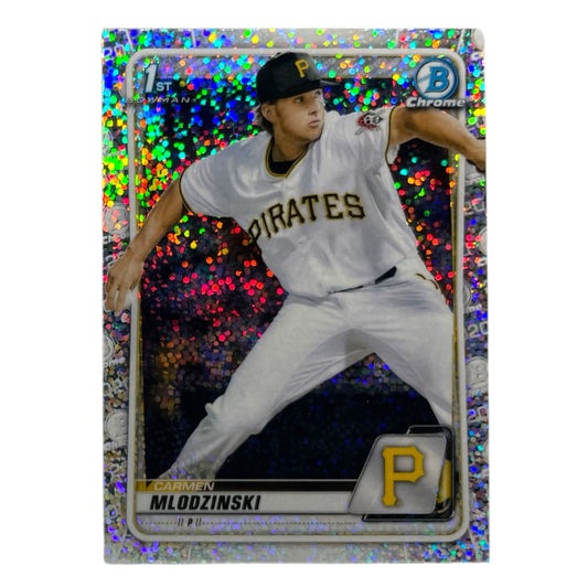 TOPPS MLBカード BOWMAN CHROME 1ST CARMEN MLODZINSKI PITTSBURGH PIRATES #BD-149 中古 IT2