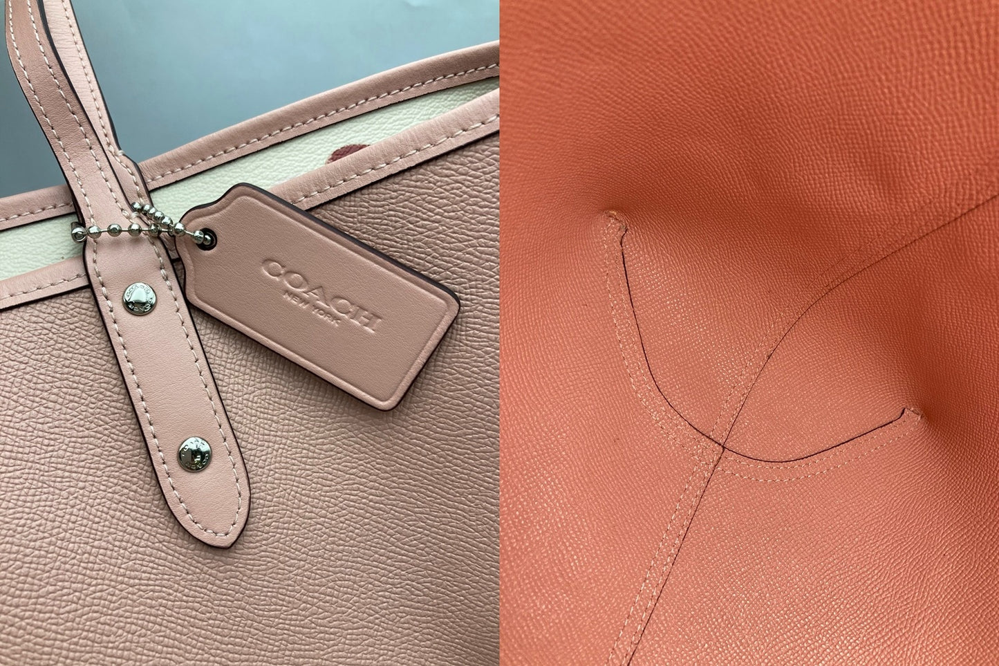 COACH コーチ ジャンボ フローラル プリント リバーシブル トートバック F45317 中古 D4