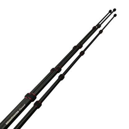 Manfrotto Element トラベル三脚 レッド スモール アルミ製  5段 コンパクト カメラ 運動会 旅行 MKELES5RD-BH 中古 T1