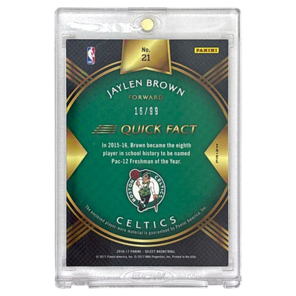 PANINI NBAカード SELECT PRIZM JAYLEN BROWN CELTICS /99 #21 中古 IT1