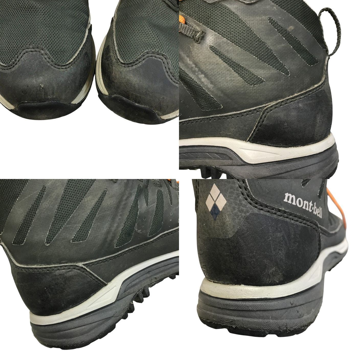 mont-bell モンベル ラップランドストライダー MID トレッキングブーツ メンズ GORE-TEX ゴアテックス チャコールブラック 26cm 1129550 中古 T1