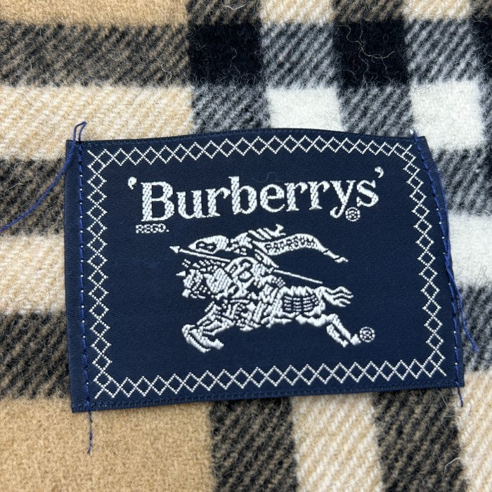 Burberrys バーバリーズ 西川産業 ひざ掛け トラディショナルチェックR 80×130cm FGC1001510 ブランド ブラウン チェック柄 大きめ 秋 冬 中古 W４