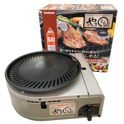 イワタニ カセットガス スモークレス焼肉グリル やきまるⅡ CB-SLG-2 中古 Y1