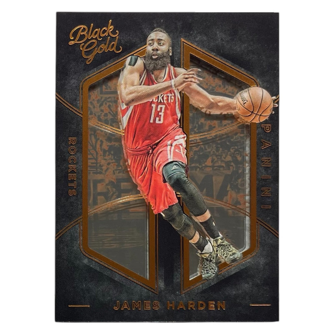 PANINI NBAカード BLACK GOLD JAMES HARDEN ROCKETS #49 中古 IT2