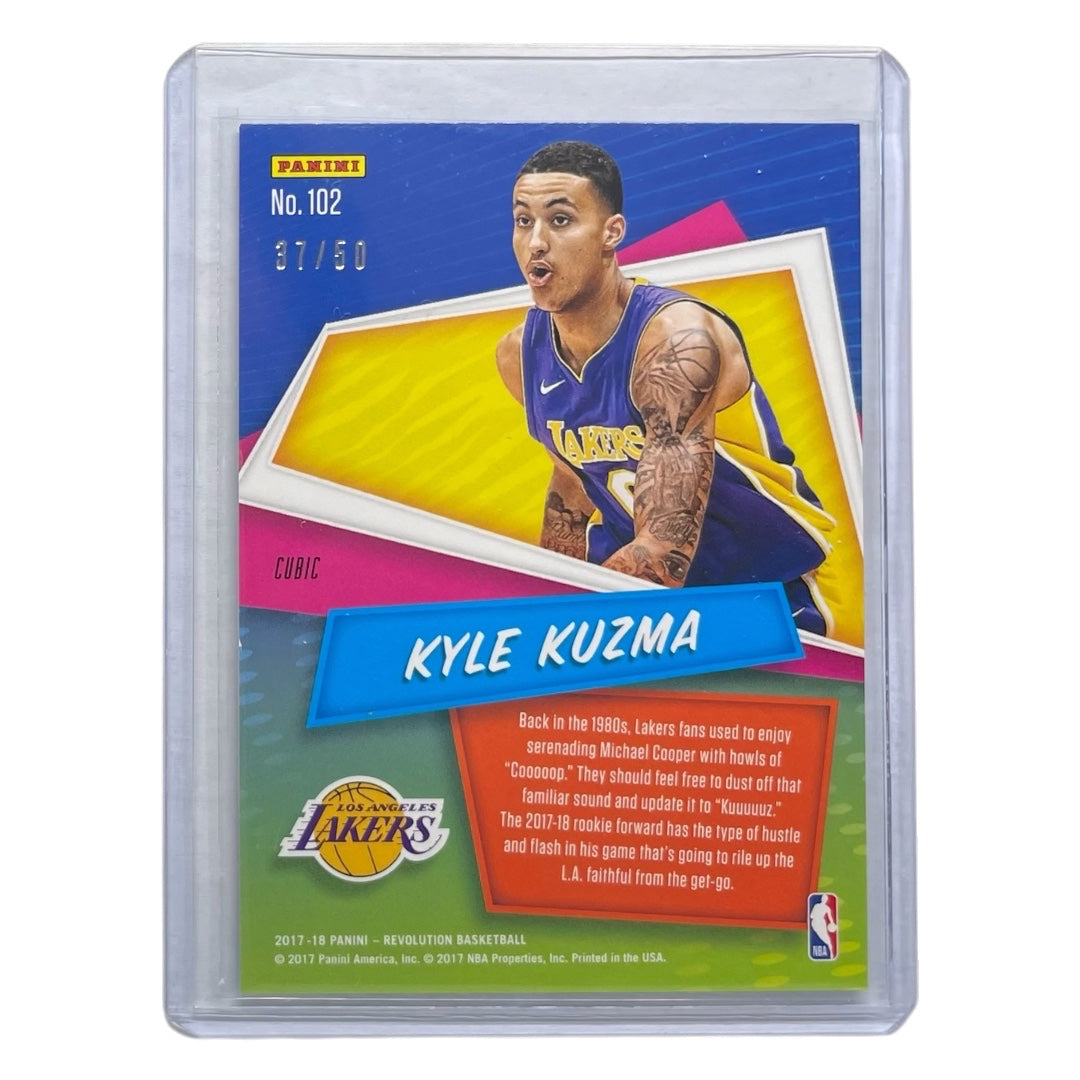 PANINI NBAカード REVOLUTION KYLE KUZMA LAKEAS /50 #102 中古 IT2
