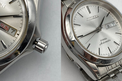 CITIZEN FORMA シチズン フォルマ オートマティック 腕時計 デイデイト FRV59-1992 中古 D4
