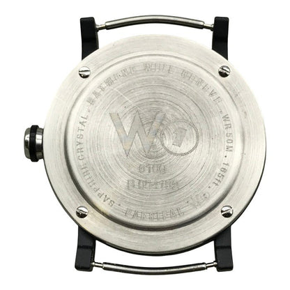 RAYMOND WEIL レイモンドウェイル 腕時計 メンズ アナログ クォーツ デイト W1 ラウンドフェイス シルバー/ネイビー 6100 中古 T1