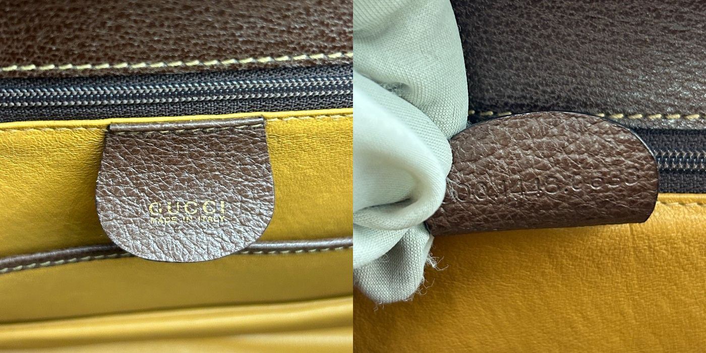 GUCCI グッチ バンブー 2WAY ショルダーバッグ 000.1448.0633 ハンドバッグ 鞄 おしゃれ 希少 ブラウン ブランド レディース 中古 W４