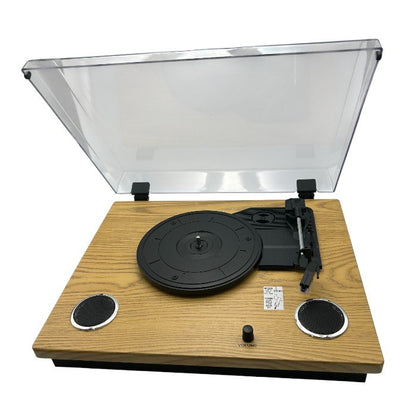 WINTECH レコードプレーヤー USB端子 スピーカー内蔵 KRP-206S ウィンテック オーディオ レコード 中古 W４