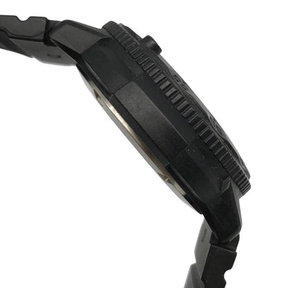 LUMINOX Original Navy Seal 3000 EVO Series 腕時計 メンズ アナログ クォーツ ラバーバンド 発光インデックス ネイビーシールズ ミリタリー ブラック 中古 T1