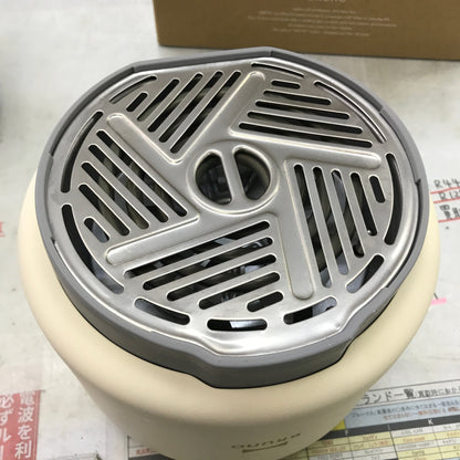 BRUNO ブルーノ ガラスエアフライヤー ノンフライヤー ノンオイル ヘルシー アイボリー BOE122-IV 中古 Y1