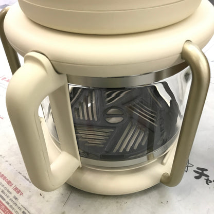 BRUNO ブルーノ ガラスエアフライヤー ノンフライヤー ノンオイル ヘルシー アイボリー BOE122-IV 中古 Y1
