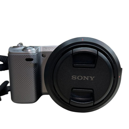 SONY ソニー ミラーレス一眼 NEX-5N ダブルレンズキット デジタルカメラ 家電 撮影 バッテリー付 中古 W４