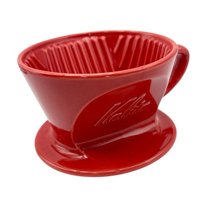 Kalita カリタ ドリッパー 波佐見焼 紅の豚 101 3750 コーヒー用品 ジブリ コラボ 3つ穴 磁器 中古 W４