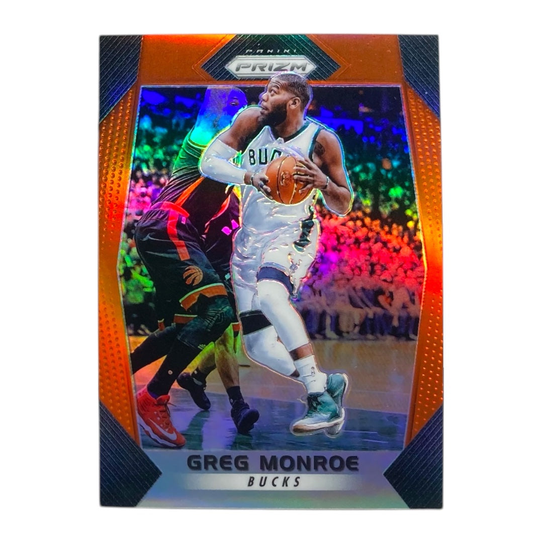 PANINI NBAカード PRIZM GREG MONROE MILWAUKEE BUCKS /49 #186 中古 IT2