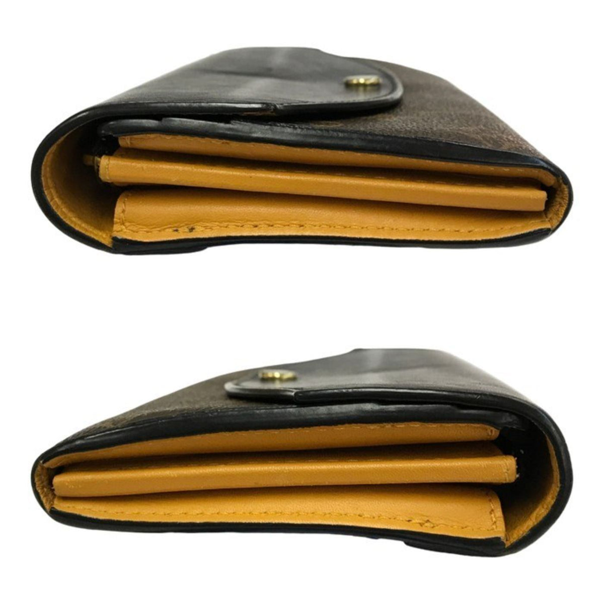 LOUIS VUITTON ルイヴィトン モノグラム ポルトフォイユ サラ テュイルリー 長財布 ユニセックス 二つ折り フラップ ブラウン/ブラック M64120 中古 T1