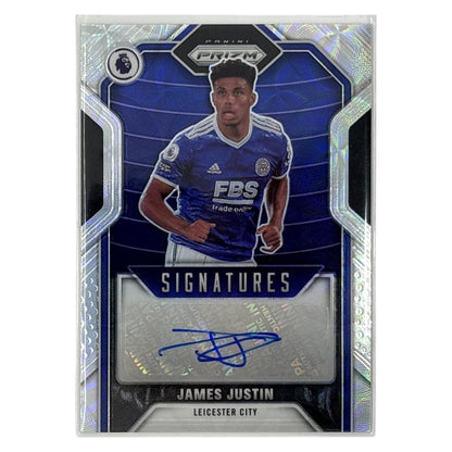 PANINI サッカーカード PRIZM PREMIER LEAGUE JAMES JUSTIN LEICESTER CITY #S-JJT 中古 IT1
