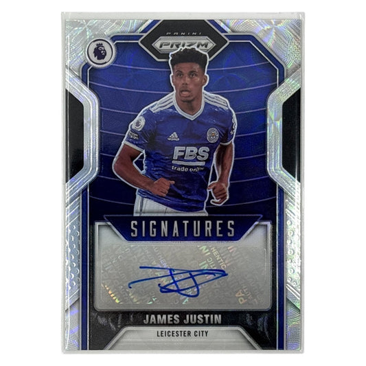 PANINI サッカーカード PRIZM PREMIER LEAGUE JAMES JUSTIN LEICESTER CITY #S-JJT 中古 IT1