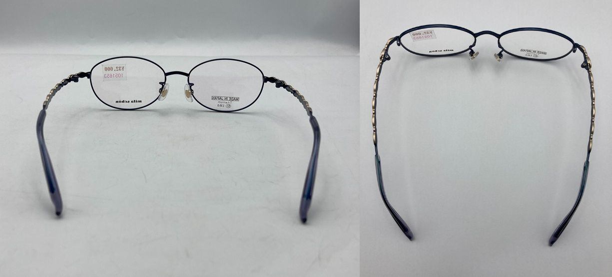 mila schon ミラショーン チタニウム メガネフレーム MS-1404 中古 D4