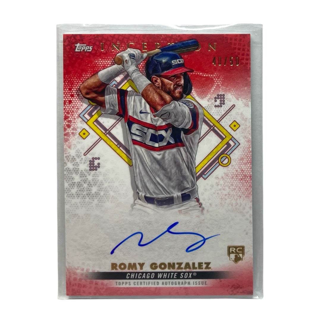TOPPS MLBカード INCEPTION ROMY GONZALEZ WHITE SOX 40/50 #BRES-RGO 中古 IT2