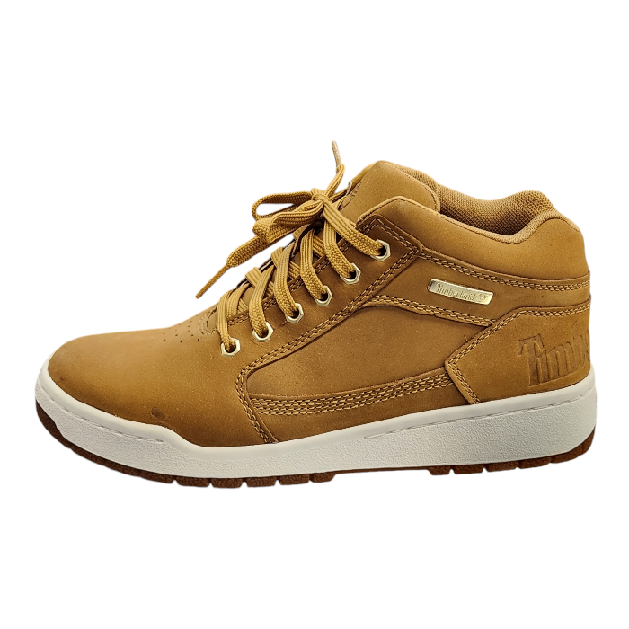 Timberland ティンバーランド BRIDGTON CHUKKA ブリッジトン チャッカ スニーカー メンズ ハイカット ヌバック WHEAT NUBUCK ブラウン 26cm A2QU3 中古 T1