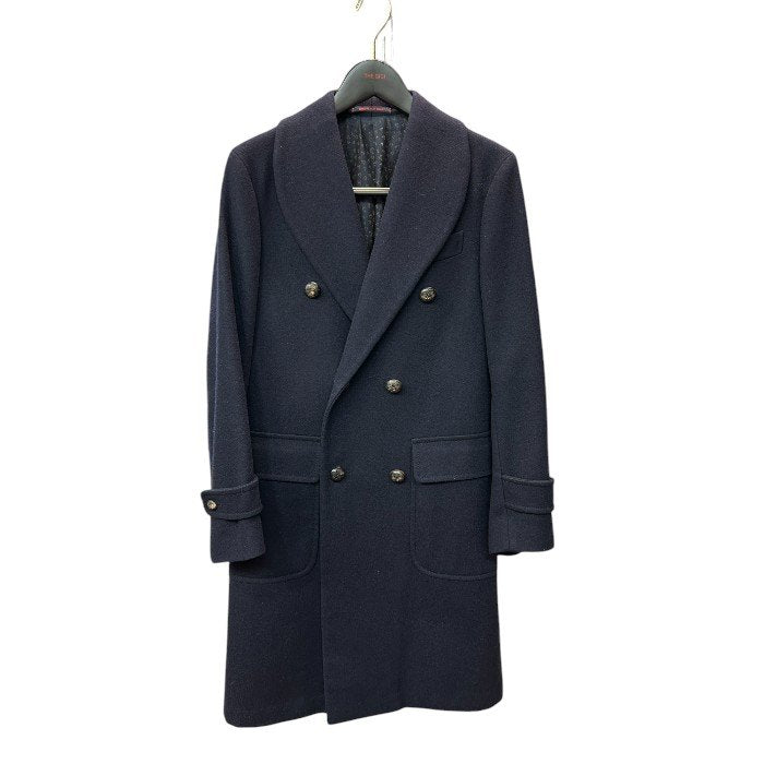 THE GIGI ザ ジジ ダブルブレスト コート ネイビー メンズ アウター 冬 中古 W４