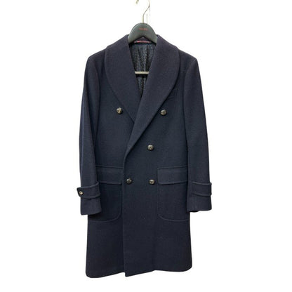 THE GIGI ザ ジジ ダブルブレスト コート ネイビー メンズ アウター 冬 中古 W４