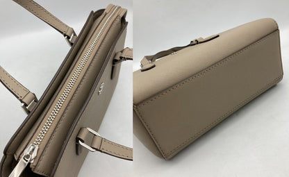 TORY BURCH トリーバーチ エマーソン MINI TOP ZIP TOTE 2WAY ショルダーバッグ 中古 D4