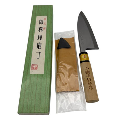 小鍛冶 竹弘作 出刃包丁 包丁 料理 キッチン用品 京刃物 中古 W1