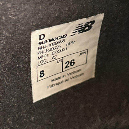 未使用品 new balance ニューバランス SUFMOCM2 キャラバンモック NBJ-1099956 26cm ボア 秋 冬 シューズ スリッポン 靴 メンズ 中古 W４