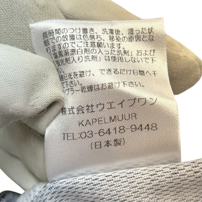 未使用品 KAPELMUUR カペルミュール ロイヤルダービー 千鳥格子アーガイル サイクルジャージ S メンズ スポーツ おしゃれ 長袖 中古 W４