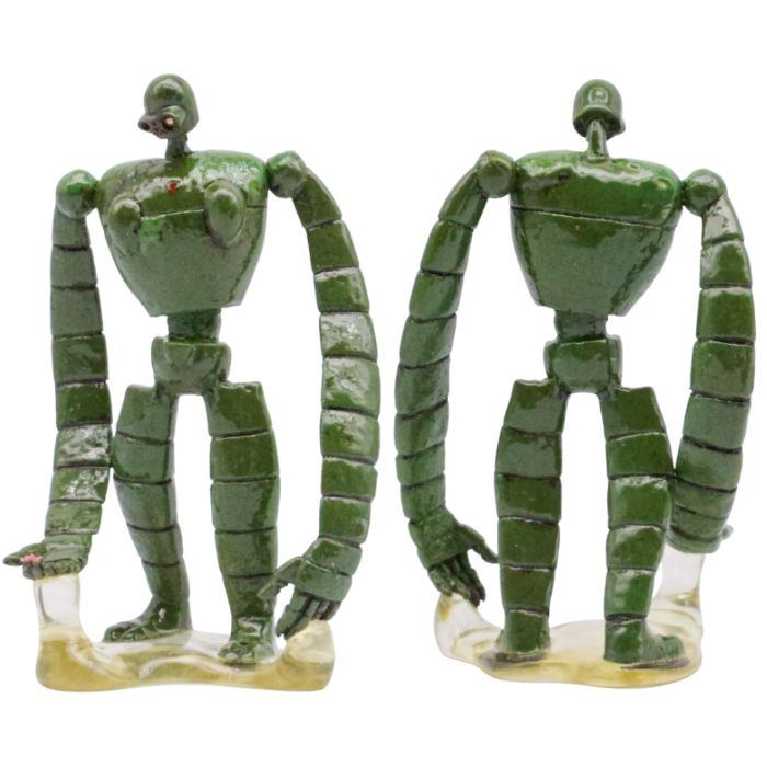 ベネリック ガーデニングオーナメント ジブリ 天空の城ラピュタ ロボット兵 中古 a1