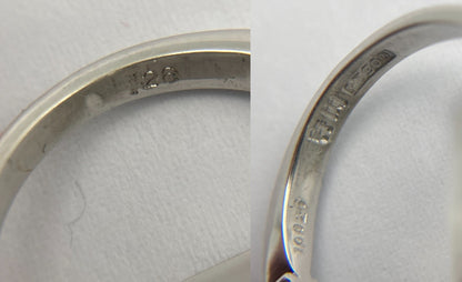 寺内宝飾 Pt900 1Pダイヤ 0.26ct リング 10号 中古 D4