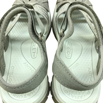 KEEN キーン ローズサンダル ウィメンズ オールシーズン カジュアル  シイタケ ベージュ 24cm 1016729 中古 N1