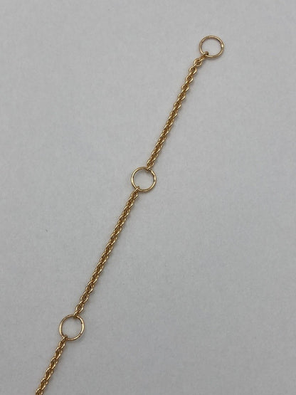 TORY BURCH トリーバーチ アイコン パヴェ ペンダント ネックレス 中古 D4