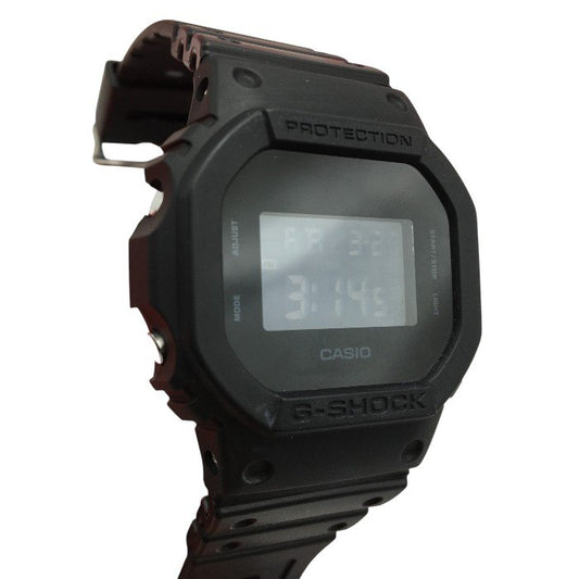 カシオ Gショック ソリッドカラーズ 腕時計 DW-5600BB-1 ブラック 中古 Y4