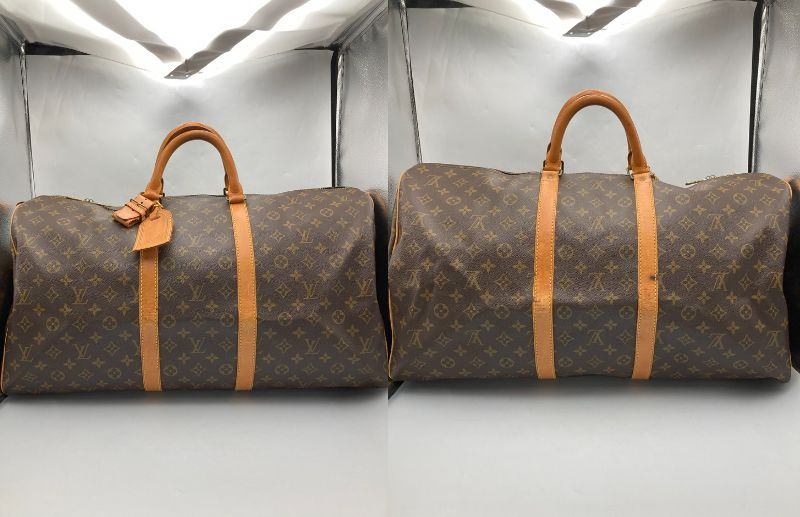 LOUIS VUITTON ルイヴィトン モノグラム キーポル55 M41424 中古 D4