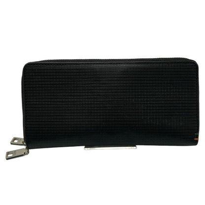 is/it イズイット レザー 長財布 メンズ レディース 大容量 ラウンドファスナー ダブルファスナー 中古 W４