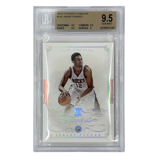 PANINI NBAカード FLAWLESS JABARI PARKER BUCKS 11/20 #193 中古 IT1