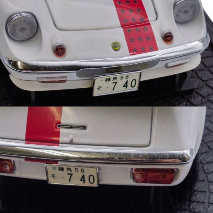 京商 KYOSHO サーキットの狼 1/18 LOTUS EUROPA SPECIAL ロータス ヨーロッパ スペシャル No.8152W 中古 a1