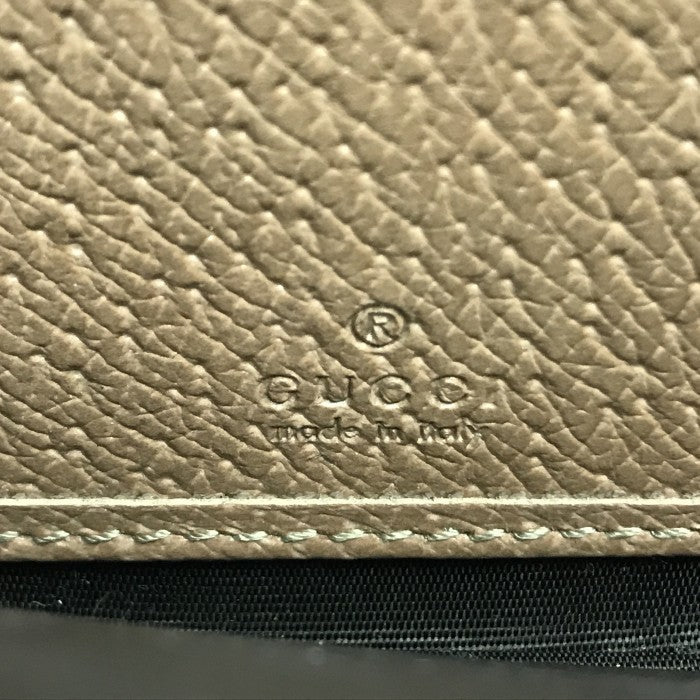 GUCCI グッチ GGキャンバス 長財布 レディース レザー ラウンドファスナー ジップ 小銭入れ付き ピンク/ベージュ 323397 中古 T1