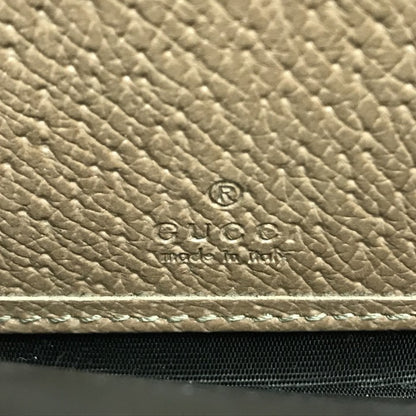 GUCCI グッチ GGキャンバス 長財布 レディース レザー ラウンドファスナー ジップ 小銭入れ付き ピンク/ベージュ 323397 中古 T1