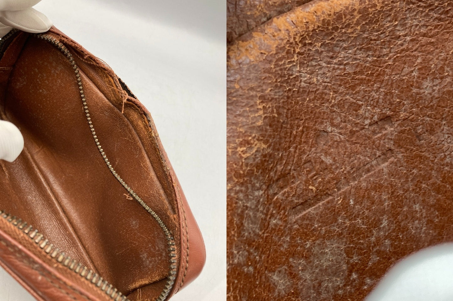 LOUIS VUITTON ルイヴィトン モノグラム 旧型 ポシェットマルリー バンドリエール M51828 中古 D4