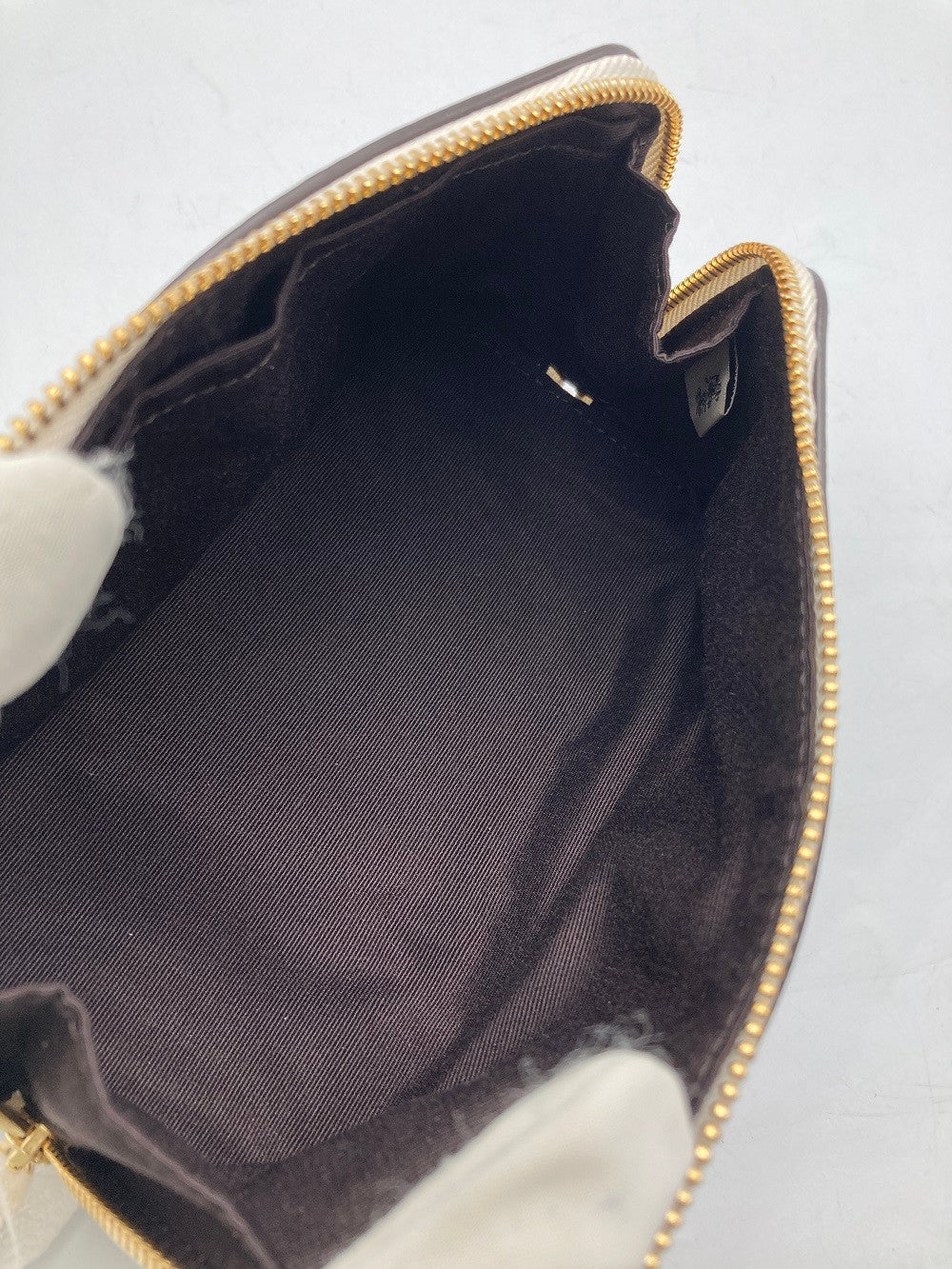 COACH コーチ シグネチャー コスメポーチ F53385 中古 D4