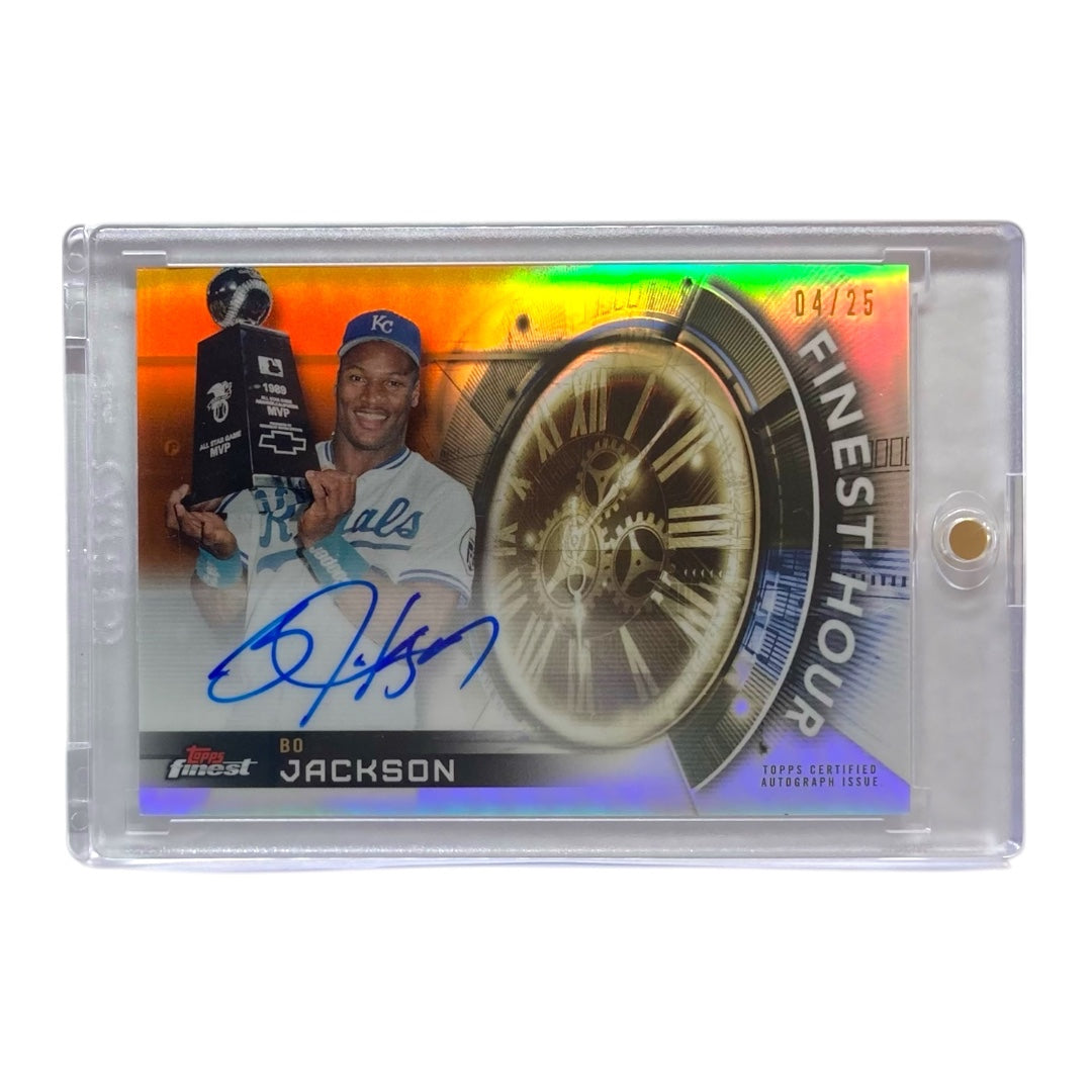 TOPPS MLBカード FINEST BO JACKSON KANSAS CITY ROYALS /25 #FHA-BJ 中古 IT2