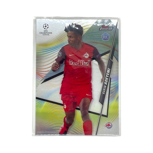 TOPPS サッカーカード FINEST KARIM ADEYEMI RED BULL SALZBURG #93 中古 IT1